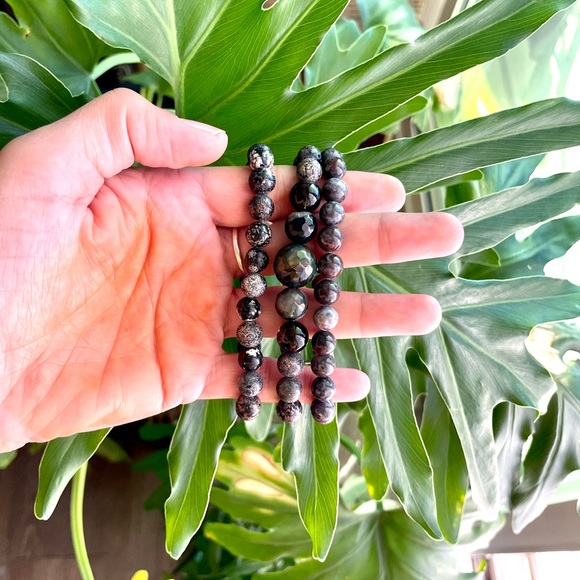 Positivity & Grounding Bracelet set - Picture 3 of 4